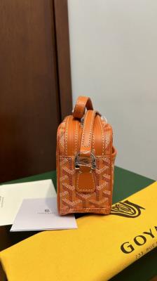 wholesale quality goyard orange camera bag 020189